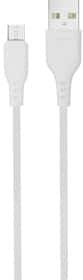 Кабель Denmen D01V DM-D01V-WH USB - Micro USB 1 м