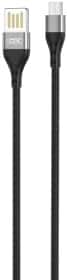 Кабель XO NB188 NB188-M-1-BK Apple Lightning - Micro USB 1 м