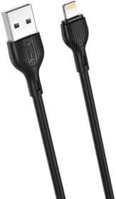 Кабель XO NB200 NB200-L2-BK USB - Apple Lightning 2 м Кабель XO NB200 NB200-L2-BK USB - Apple Lightning 2 м
