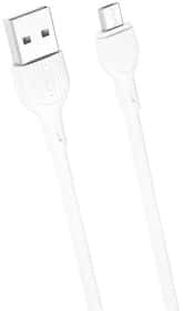 Кабель XO NB200 NB200-M-WH USB - Micro USB 1 м