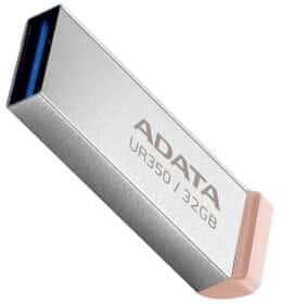 Флешка Adata UR350 Silver-Beige 32 ГБ