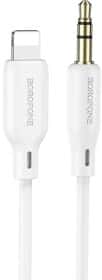Кабель Borofone BL18 BL18W Apple Lightning - 3.5 (Male) 1 м