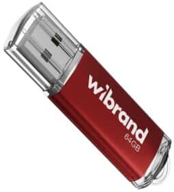 Флешка Wibrand Cougar Red 64 ГБ