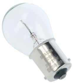 Автолампа ERA Standard P21W BA15s 21 W прозора E024SD-10C