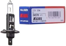 Автолампа KOITO H1 P14,5s 55 W прозора 0457H