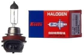 Автолампа KOITO H11 PGJ19-2 55 W прозора 0110H