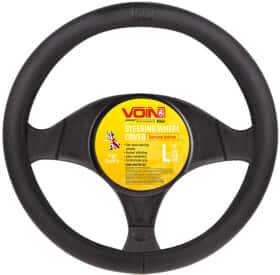 Чехол на руль Voin VLOD-L981 кожа цвет черный