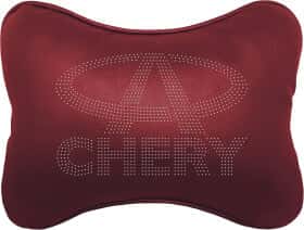 Подушка-подголовник StatusCASE бордовый Chery ap00121102