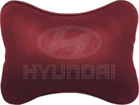 Подушка-подголовник StatusCASE бордовый Hyundai ap007302