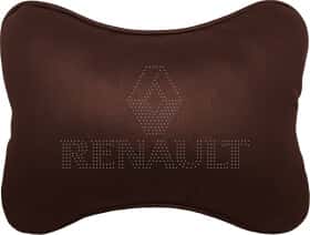 Подушка-подголовник StatusCASE коричневая Renault ap009502