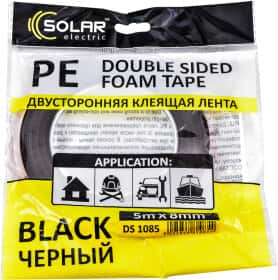 Двухсторонний скотч Solar DS1085 на полиэтиленовой основе 8 мм x 5 м