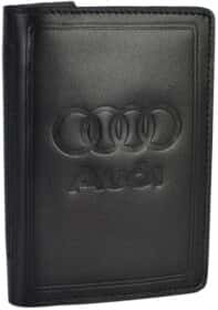 Портмоне-органайзер Poputchik 5062-040 с логотипом Audi цвет черный