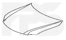 Капот FPS FP8164281