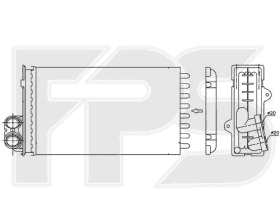 Радиатор печки FPS FP56N48