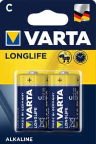 Батарейка Varta LongLife 4008496525263 C 1,5 V 2 шт
