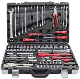 Набор инструментов Intertool ET-7101 1/2", 1/4" 101 ед.
