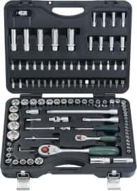 Набор торцевых головок и комплектующих Force Tools 410829 1/2", 1/4" (108 пр.)