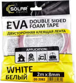 Двосторонній скотч Solar DS2082 EVA (етиленвінілацетат) 8 мм x 2 м