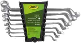 Набір ключів накидних JBM 50562 6-19 мм 7 шт