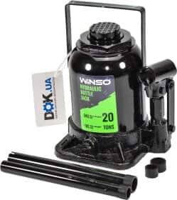 Домкрат Winso Hydraulic Bottle Jack пляшковий гідравлічний 20 т 170230