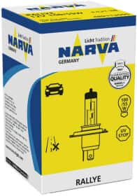 Автолампа Narva Rallye H4 P43t 100 W прозрачная 48911