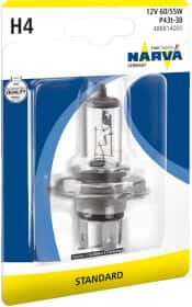 Автолампа Narva Standard H4 P43t-38 55 W 60 W прозора 488811b