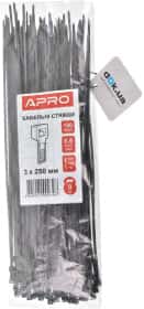 Стяжка Apro ctb3250 250 мм 3 мм 100 шт