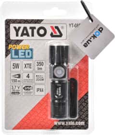 Тактичний ліхтар Yato YT-08569