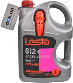 Готовый антифриз LESTA G12 красный -35 °C