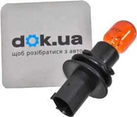 Автолампа Solgy у пластиковому патроні 10 W помаранчева 302009