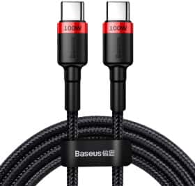 Кабель Baseus Cafule CATKLF-AL91 USB type-C - USB type-C 2 м