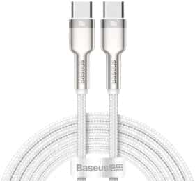Кабель Baseus Cafule Metal CATJK-D02 type-C - type-C 2 м