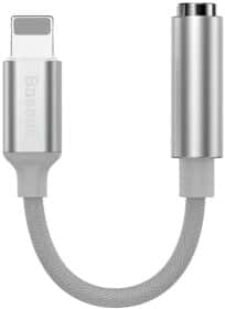 Переходник Baseus CALL3-02 Apple Lightning - 3.5 (Female) Переходник Baseus CALL3-02 Apple Lightning - 3.5 (Female)