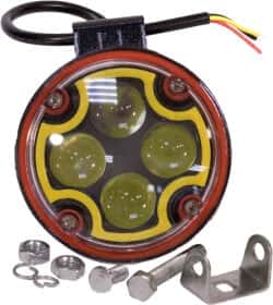 Додаткова LED фара AllLight 3WL-07R для дальнього світла 13 W 4 діоди