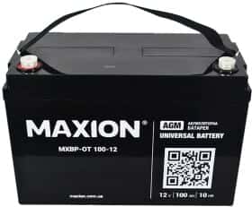 Акумулятор для ДБЖ Maxion MXBPOT12100 100 Аг 12 В