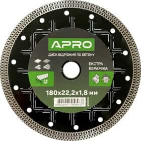 Круг отрезной Apro Экстра Керамика 830056 180 мм