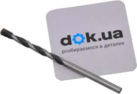 Свердло Intertool спіральне по цеглі та бетону B&W SD-4004 4 мм