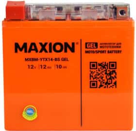 Аккумулятор Maxion 6 CT-14-L MXBM-YTX14-BSGEL Аккумулятор Maxion 6 CT-14-L MXBM-YTX14-BSGEL