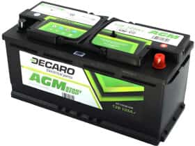 Аккумулятор DECARO 6 CT-105-R AGM Start Stop 61050AGM