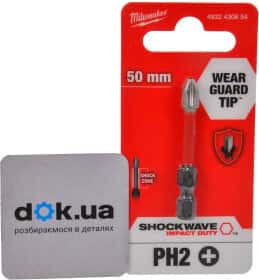Бита Milwaukee Shockwave 4932430854 PH 2