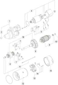 Стартер Mahle MS 294