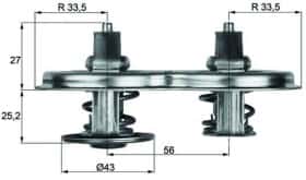 Термостат Mahle TX 33 88D