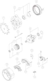 Генератор Mahle MG 515