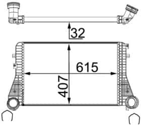 Інтеркулер Mahle ci83000s