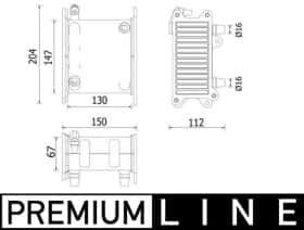 Интеркулер Mahle ci223000p