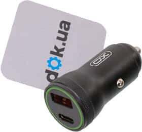 USB зарядка в авто XO CC33-BK