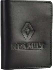 Портмоне-органайзер Poputchik 5070-022 с логотипом Renault цвет черный