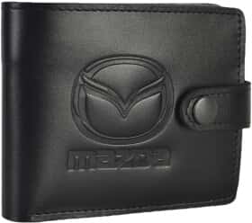 Портмоне-органайзер Poputchik 4022-038 с логотипом Mazda цвет черный