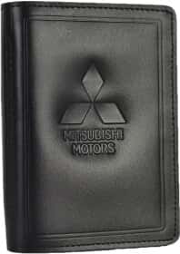 Портмоне-органайзер Poputchik 5062-036 с логотипом Mitsubishi цвет черный