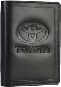 Портмоне-органайзер Poputchik 5062-041 с логотипом Toyota цвет черный